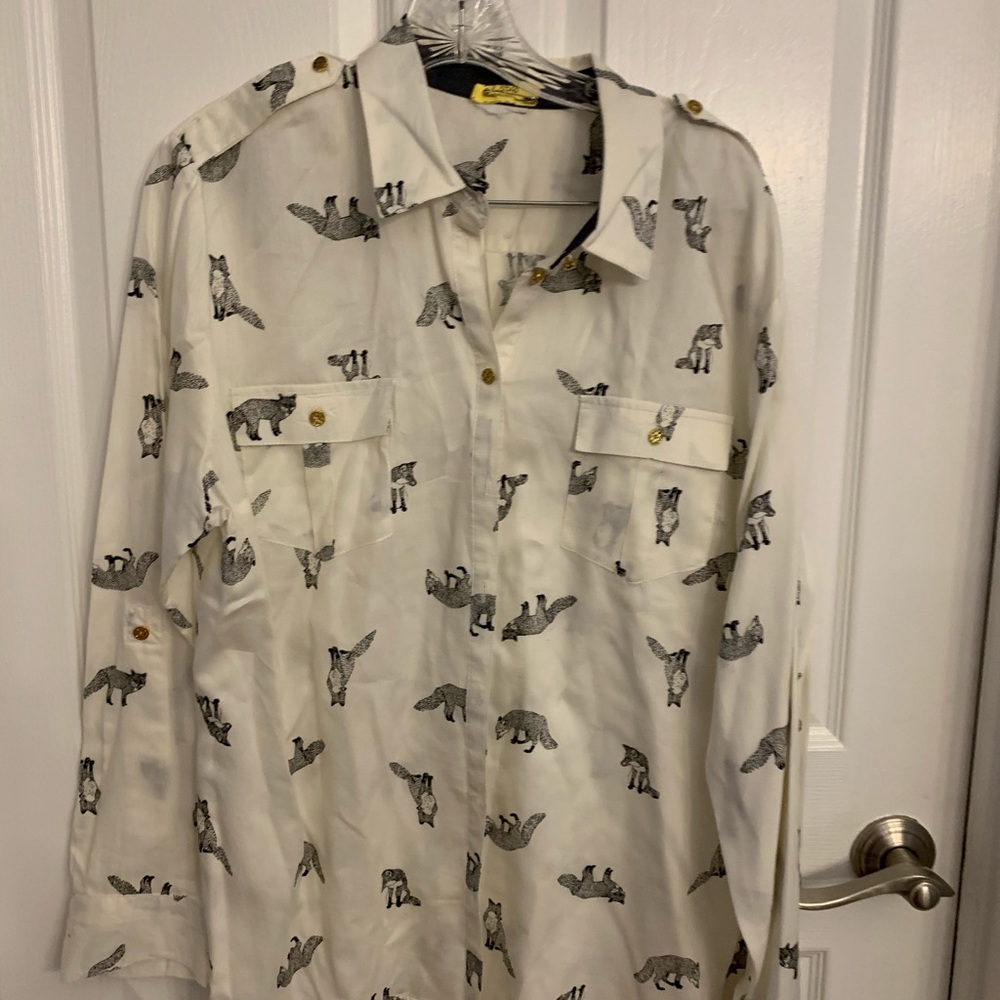 Fox blouse